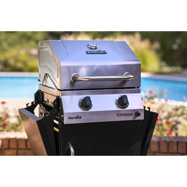 Charbroil Char Broil 2 Burner Propane Gas Grill with Cabinet